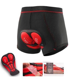 Shorts ciclistici aggiornati da donna Sport biancheria intima cuscinetto da gel per shock per mountain bike bermuda bermuda ciclism moto A1923568