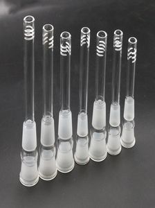 Smoking Accessory 18 mm Glass Downstem Diffuser Reducer down stem For s Water Bongs with 6 Cuts5043944