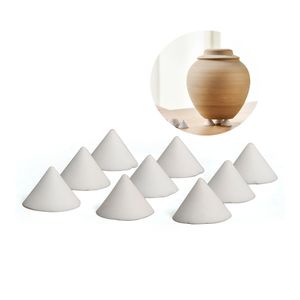 10pcs Ferramentas de cerâmica Ferramentas de cone de argila independente Clay Suporte de unhas Ferramenta de atancos da Ferramenta de Acessórios para Cerâmica