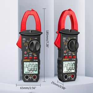 ST180 Digital Clamp Meter T-RMS 6000 räkningar, multimeterspänningstestare