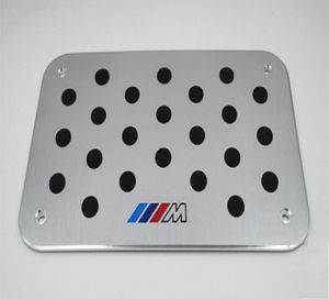 För BMW M3 M5 Z4 X5X6 F10 F30 E46 E52 E60 E70 E87 E90 1 2 3 4 5 6 7 Series Universal golvmattor Mattor Pedal Pads Footrest Plate780242424