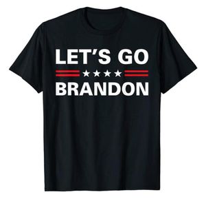 Unisex 100 Cotton Lets Go Brandon Funny Men Vintage Men039s t shirts Novelty Oversized TShirt Women Casual Tee9300353