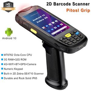 Android Rugged PDA 1D 2DバーコードスキャナーデータコレクターNFC WIFI 4G Bluetooth GPS Warehouse Handheld Terminal C6000
