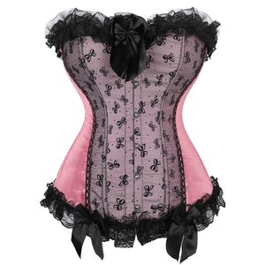 Сексуальное корсет Bustier для женщин атласные переоборудование корсет