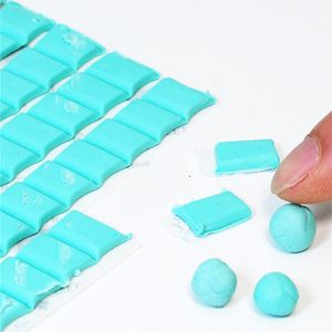 30 PCS Tırnakları Görüntülemek İçin Yeniden Kullanılabilir Kil Pultu Pembe/Beyaz/Yeşil Tırnak Yapıştırıcı Tutkal Kil Profesyonel Tırnaklar Sanat Uygulama Araçları