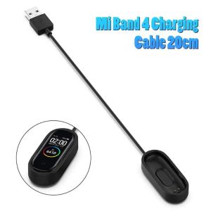 USB Charger Cable Clip Charger Dock Cable Cord Adapter for Xiaomi Mi Band 3/4