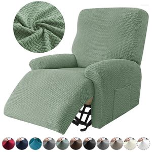 Chair Covers Jacquard Recliner Sofa Cover Elastic Protector Lazy Boy Relax Armchair For Living Room Separate Four Pieces Case