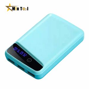 DIY 3*18650 Battery Power Bank Case 3 USB Ports Free Welder Battery Holder Shell No Soldering Storage Box for Phone Charger