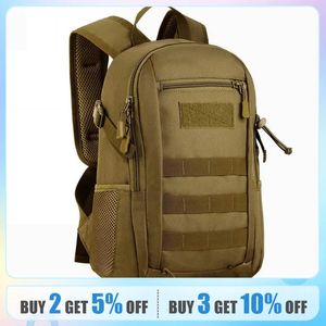 15L Travel à prova d'água Mochila Militar de Mochila Tactical Esporte Camping Rucksack Trekking Pesca Sacos de caça Backpack 240411