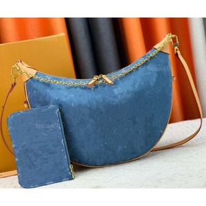 Omuz çantaları tasarımcı çantası moda omuz zinciri çantası hobo ay altı paketi kadın lüksler çanta deri crossbody çanta yüksek kapasiteli tote çanta 46725