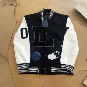 Louies Vuttion Jacket Fashion Baseball Coat Uniform Louies Jacket Fashion Jacket Single Breasted Warm Vuttion Jacket Couples Men's Designer Clothing Top 6968