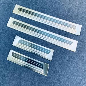 Car Accessories Exterior Door Sill Scuff Plate Protector Sticker Trim Threshold Pedal Styling For Mitsubishi Outlander 2022 2023