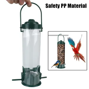 Other Bird Supplies Wild Seed Feeder Hanging Tableware Garden Paddock Feeding Tool Pet Outdoor Decoration