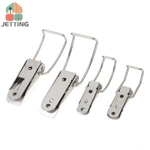 Hasp Latch Lock Metal Box Locking Long Toggle Catch Buckle Loaded Hinges Furniture Hardware Accessories