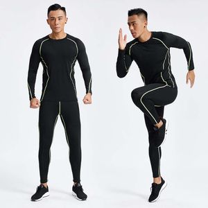 Traje de montagem apertada para jogos para adultos Basketball Football Base Treinamento respirável Running Cycling Suit de ciclismo