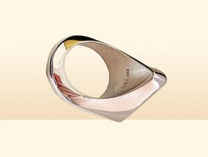 Luxury Fashion Designer Silver Ring Brand Letters Ring for Lady Women Men P Classic Triangle Rings Lovers Gift Engagement Designer7448988