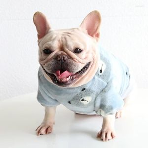 Abbigliamento per cani Cartoon Animal Printing Coat per pigiami grassi Est due gambe vestiti caldi caduta e cani di piccola taglia inverno