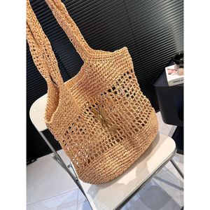 Shoulder Bag New 90% Factory Direct Sales Colorful Hollow Single Shoulder Grass Woven Style Portable Fishing Net Womens Fashionable and Trendy Bag