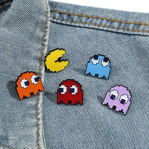 Kinder Jungen Kindheit Klassisches Vintage -Spiel Emaille Pin niedliche Anime -Filme Spiele Hart Emaille Pins Sammeln Sie Metal Cartoon Brosche Rucksack Hat Bag Collar Revers Lapel Badges