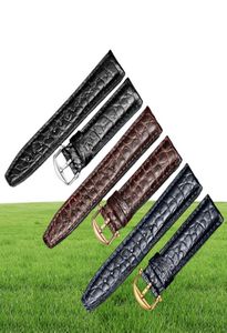 Howk Crocodile Leather Strap заменитель IWC подлинный кожаный ремешок Португальский 7 Portofino Pilot Series Страница T1907088284419