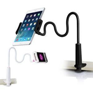 Flexibel 360 Clip Universal Phone Holder Tablet Bracket Mobiltelefon Holder Lazy Bed Desktop Bracket Tablet Holder Mount Stand