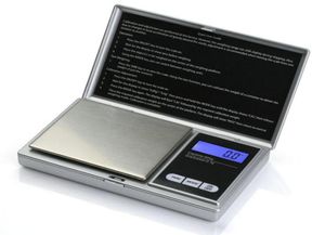 2020011021 Digital Pocket Scale100G500G к 001G Светодиодные грамм Шкала Scale Jewelry Black Kitchen5207277