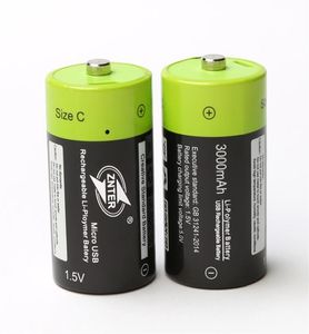 Znter L 15V 3000mAh USB -gränssnitt Uppladdningsbart litiumbatteri Typ C Micro Batterier 2st A212019416