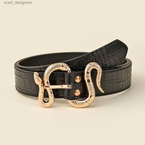 Belts Women Belt Designer Belts Snake Buckle Belt Width 3.0CM Fashion Luxury Cowhide Female Dress Belts Y240411