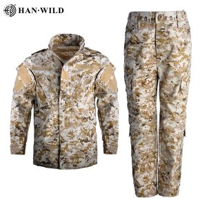 Pantaloni Han Wild Children Filiform Unifort Abito da combattimento tattico Girl Girls Set di pantaloni mimetizzati per bambini Swat Swat Abito Swat.