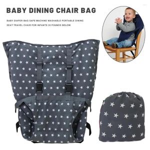 Capas de cadeira portátil Baby Seat Kids Travel Dobrável lavável almoço infantil Capa de jantar de jantar de safety Feeding High