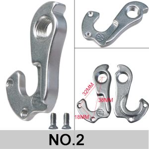 1pc Universal Alloy MTB Road Bike Rear Derailleur Hanger Racing Cycling Mountain Bicycle Frame Rear Gear Tail Hook Adaptor Parts