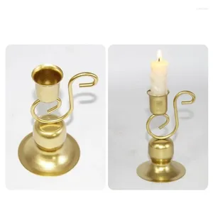 Candle Holders Wrought Iron Music Note Holder Decorative Candlestick Stand Decoration For Home Bedroom Room Dormitory