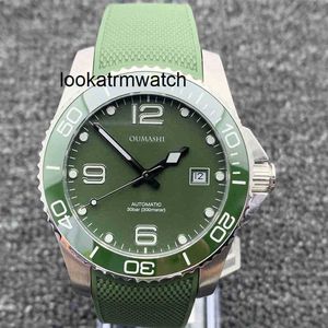 Mens Automatyczne zegarek 41 mm 8215 Ruch Ceramiczny szafir szklany mechaniczny świecące wodoodporne wodoodporne projektanty na rękę ze stali nierdzewnej Fe9U