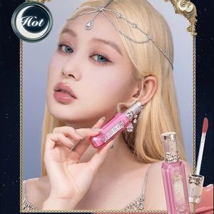 Цветок Знает русалка Moonlight Clear Lip Gloss Collection Gemstone Lip Glaze Glaze Placing Lip