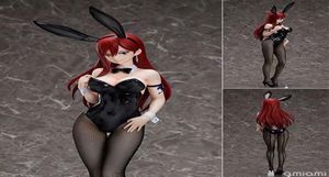 Ing Fairy Tail Erza Scarlet Bunny Girl Anime Figur sexy Mädchen PVC Actionfigur Spielzeug Sammlung Model Puppe Geschenk LJ2009249277233