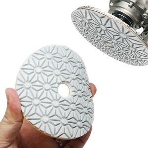 4 Inch 100mm Dry/wet Diamond 3Step Polishing Pads High Quality For Marble Granite Ceramic Tile Concrete