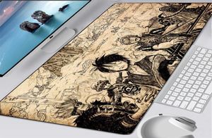 MUS PAD GAMER Mattan Notbook Computer Mousepad One Piece Gaming Mouse Pads Gamer Keyboard Mouse Pad Manga MAT3518749