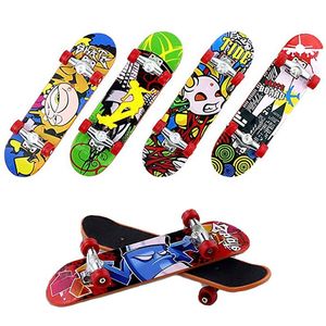 Ställ in legeringsfingerskateboard utsökta nya innovativa leksaks frostade skateboard för barn gåva