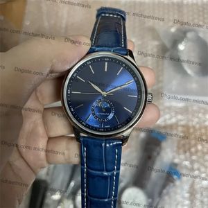 Caldo Sale Classic Man orologio meccanico Orologi automatici per uomini Cinta di pelle marrone quadrante bianco