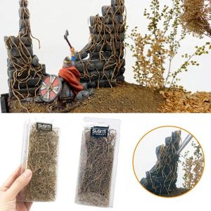 Dekorativa figurer 1 Box Tillbehör Sandbord Fairy Garden Micro Landscape Simulation Tree Vines Roots Miniature Withered Rattans Scene