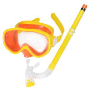 Set di snorkeli per bambini, maschere da immersione set di snorkeling set anticello maschere da mura con tubo di respirazione facile per ragazzi