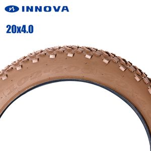 Innova 20x4.0 Fat Tire drut drutu śniegu tłuszczowy Oryginalny czarny zielony zielony elektryczny opona rowerowa 20x4