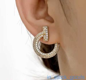 Toppklass Luxury Tifanccy Brand Designer Earring T1 Ringformade örhängen för kvinnor Silver Needle Plated 18K Rose Gold High Quality Designers Jewelry