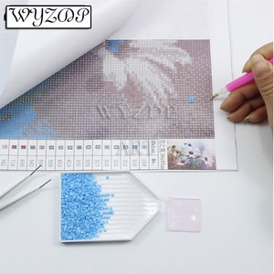 5D DIY Crystal Diamond Painting Cute Mouse Full Square Mosaic Bordado Kits Cross Stitch Kits Diamond AB Decoração Home WYZ20230834