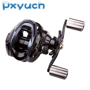 Ultra Light Fishing Baitcasting Reel 8 kg Max Drag 18+1BB 7.2: 1 High Speed ​​Gear Ratio Metal Line Cup Sea Fishing Spole Jig Wheel