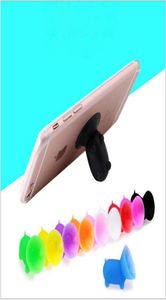 Piękny świniowy uchwyt na telefon Silikon Sedction Cup Cute Cartoon Mini Universal Mount Bracket Holder Phone Phone Kick -Stick4098027