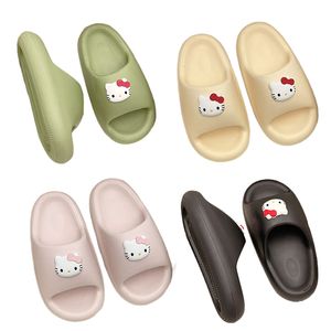 Kostenlose Versand Mode Frauen Pantoffeln Frauen Designer Sandalen gelbgrüne Männer im Freien Sommerstrand rutschen Gaisieger Slipper Slides Slides Sandles Sandles