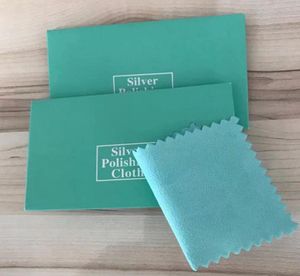Epack 100pcs silver polish 10x7cm cleaning polishing cloth package silver cleaning cloth wiping cloth silver jewelry suede mai6831388