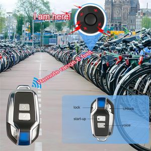 ZK30 Bicycle Alarme Tails Burglar Bike Light Charging Charging Smart Auto Breke Sensing Anti -roubo à prova d'água Smart Bicycle Light