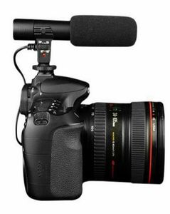 Profissional 3 5mm Digital Talk Video Recording Entrevista de microfone HIFI HD Microfone Microfone DSLR Câmera de bateria Mic2385748